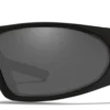 WILEY X ROMER 3 SUNGLASSES 2 Lens Pack ~ Smoke Grey-Clear With Matte Black Frame Gear
