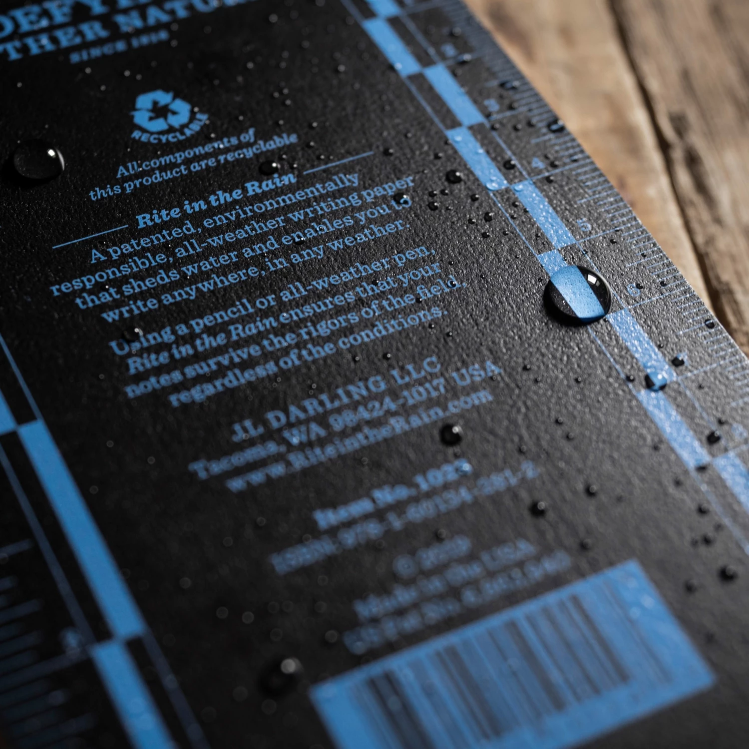 Waterproof Notebooks Rite In The Rain All-Weather Law Enforcement Notebook, 3.25 In. X 5 In. 5 Waterproof Notebooks Rite In The Rain All-Weather Law Enforcement Notebook, 3.25 In. X 5 In.