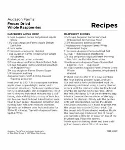 Augason Farms Freeze Dried Whole Raspberries Food & Food Storage 17 Augason Farms Freeze Dried Whole Raspberries Food & Food Storage