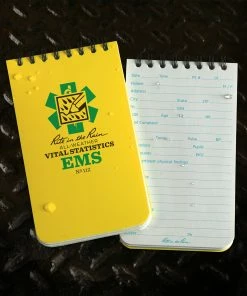 Rite In The Rain Weatherproof EMS Notebook, 3 In. X 5 In. Waterproof Notebooks