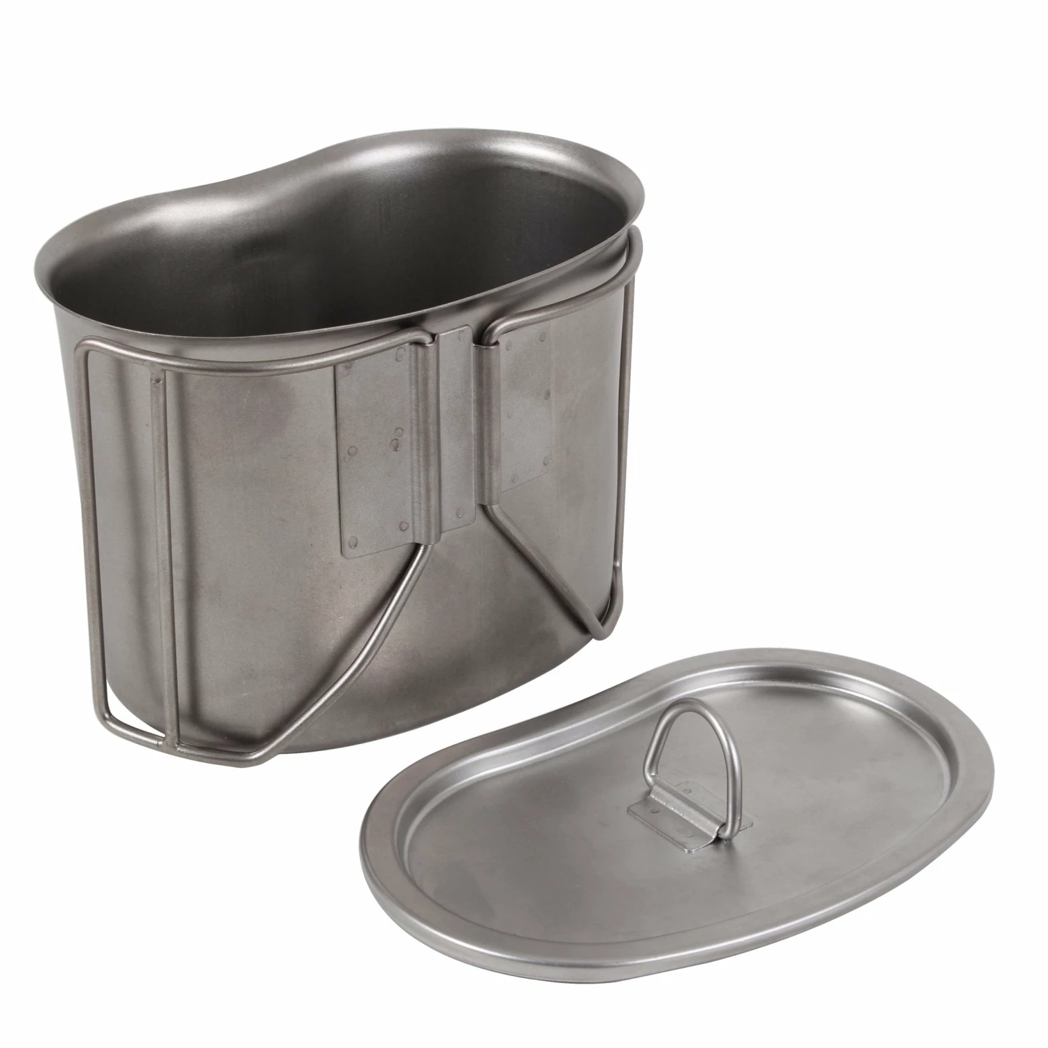 Rothco Stainless Steel Canteen Cup Lid 2 Rothco Stainless Steel Canteen Cup Lid