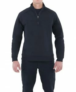 FIRST TACTICAL MEN'S COTTON JOB SHIRT QUARTER ZIP
