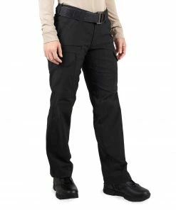 FIRST TACTICAL WOMEN'S V2 TACTICAL PANTS - BLACK