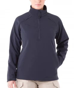 FIRST TACTICAL WOMEN'S SOFTSHELL JOB SHIRT HALF ZIP
