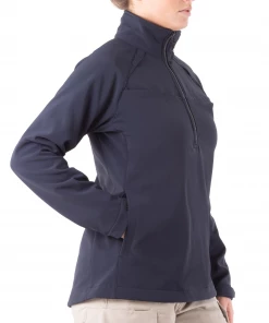FIRST TACTICAL WOMEN'S SOFTSHELL JOB SHIRT HALF ZIP