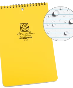 Rite In The Rain Weatherproof 6 In. X 9 In. Top Spiral Notebook Waterproof Notebooks