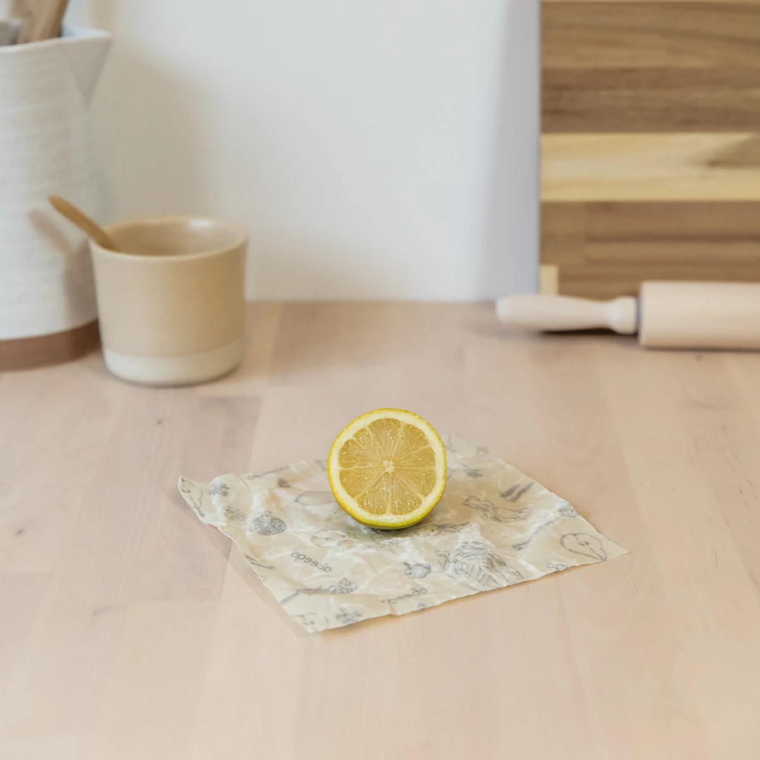 Abeego Reusable Beeswax Food Wraps - Square Food & Food Storage 2 Abeego Reusable Beeswax Food Wraps - Square Food & Food Storage