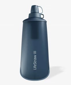 LifeStraw Peak Series Collapsible Squeeze Water Bottle Filter System 1L