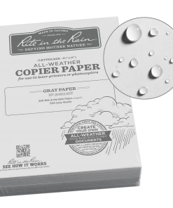 Rite In The Rain Weatherproof Bulk Copier Paper 8.5 In. X 11 In. 500 Sheets - 20#