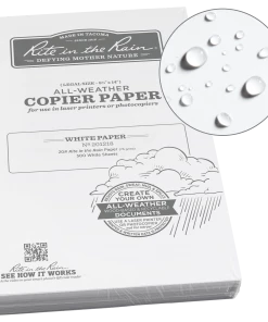 Waterproof Notebooks Rite In The Rain Weatherproof Copier Paper 8.5 In. X 14 In. 500 Sheets - 20#