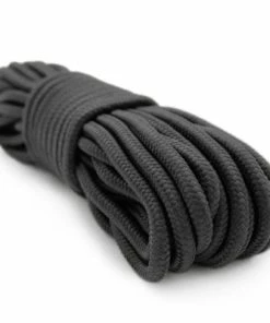 Good2GoCo 9MM (3/8") X 50' NYLON BRAIDED ROPE - BLACK Gear