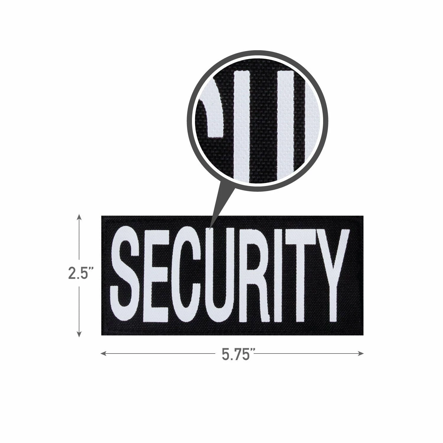 Rothco Security Patch With Hook Back 4 Rothco Security Patch With Hook Back