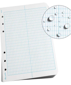 Waterproof Notebooks Rite In The Rain Weatherproof Loose Leaf Paper 4.625 In. X 7 In. 100 Pattern Sheets - 32#