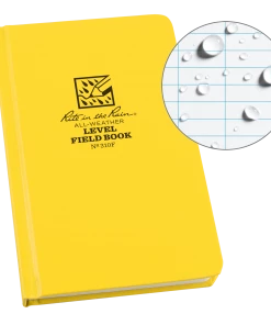 Waterproof Notebooks Rite In The Rain Weatherproof Hard Cover Notebook, 4.75 In. X 7.5 In. Level Pattern