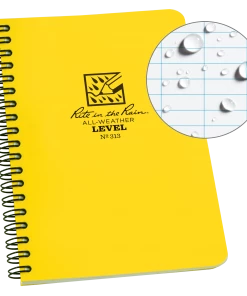 Rite In The Rain Weatherproof Side Spiral Notebook, 4.625 In. X 7 In. 22 Rite In The Rain Weatherproof Side Spiral Notebook, 4.625 In. X 7 In.