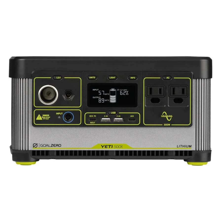 Goal Zero Lithium Yeti 500X Portable Power Station 1 Goal Zero Lithium Yeti 500X Portable Power Station