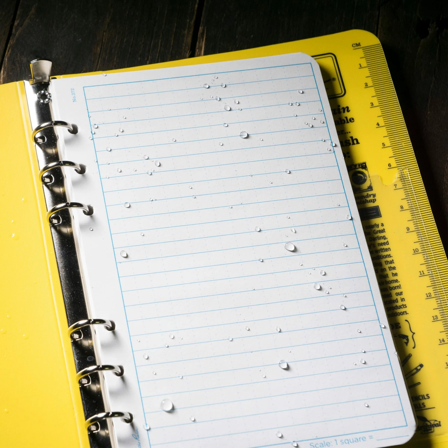 Waterproof Notebooks Rite In The Rain Weatherproof 1/2 Inch Ring Binder, 5.625 In X 7.875 In 9 Waterproof Notebooks Rite In The Rain Weatherproof 1/2 Inch Ring Binder, 5.625 In X 7.875 In