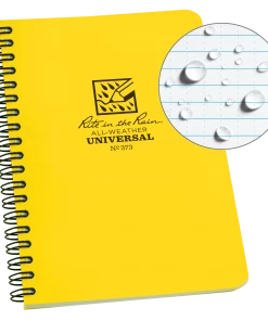 Books, Binders & Notepads Rite In The Rain Weatherproof Side Spiral Notebook, 4.625 In X 7 In