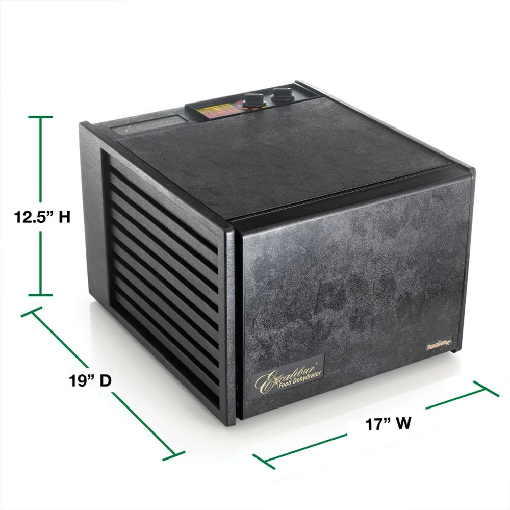 Excalibur 9-tray Dehydrator - 26hr Timer - Solid Door Appliances 10 Excalibur 9-tray Dehydrator - 26hr Timer - Solid Door Appliances