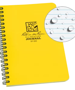 Rite In The Rain Weatherproof Side Spiral Notebook, 4.625 In. X 7 In. 19 Rite In The Rain Weatherproof Side Spiral Notebook, 4.625 In. X 7 In.