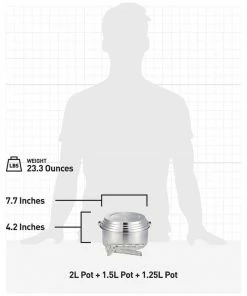 Solo Stove 3 Pot Set Gear 9 Solo Stove 3 Pot Set Gear