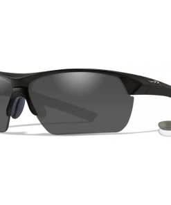 WILEY X GUARD ADVANCED SUNGLASSES 2 Lens Pack ~ Smoke Grey-Clear With Matte Black Frame Gear