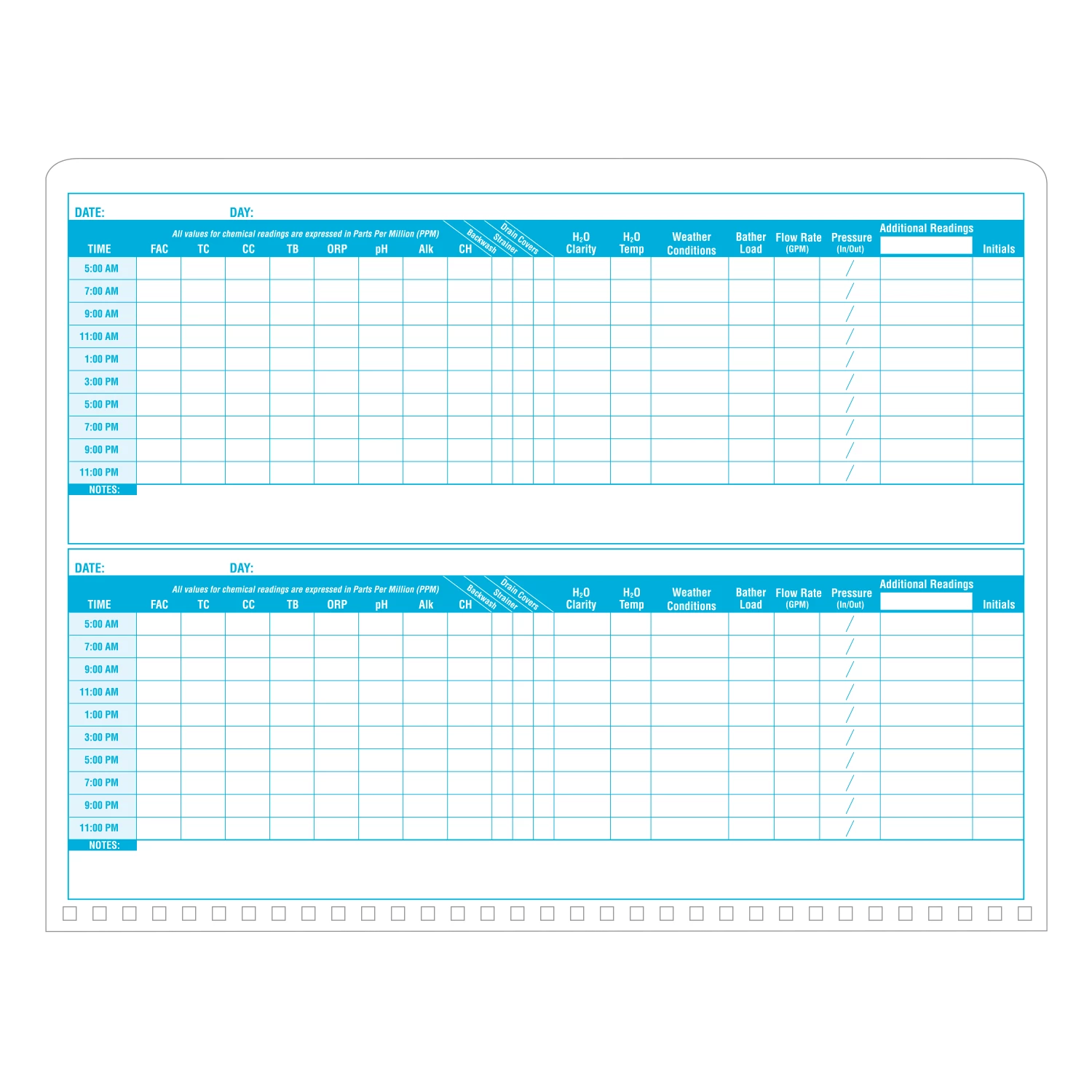 Waterproof Notebooks Rite In The Rain Weatherproof Side Spiral Notebook, 8.5 In. X 11 In. Commercial Pool & Spa Maintenance Log 2 Waterproof Notebooks Rite In The Rain Weatherproof Side Spiral Notebook, 8.5 In. X 11 In. Commercial Pool & Spa Maintenance Log