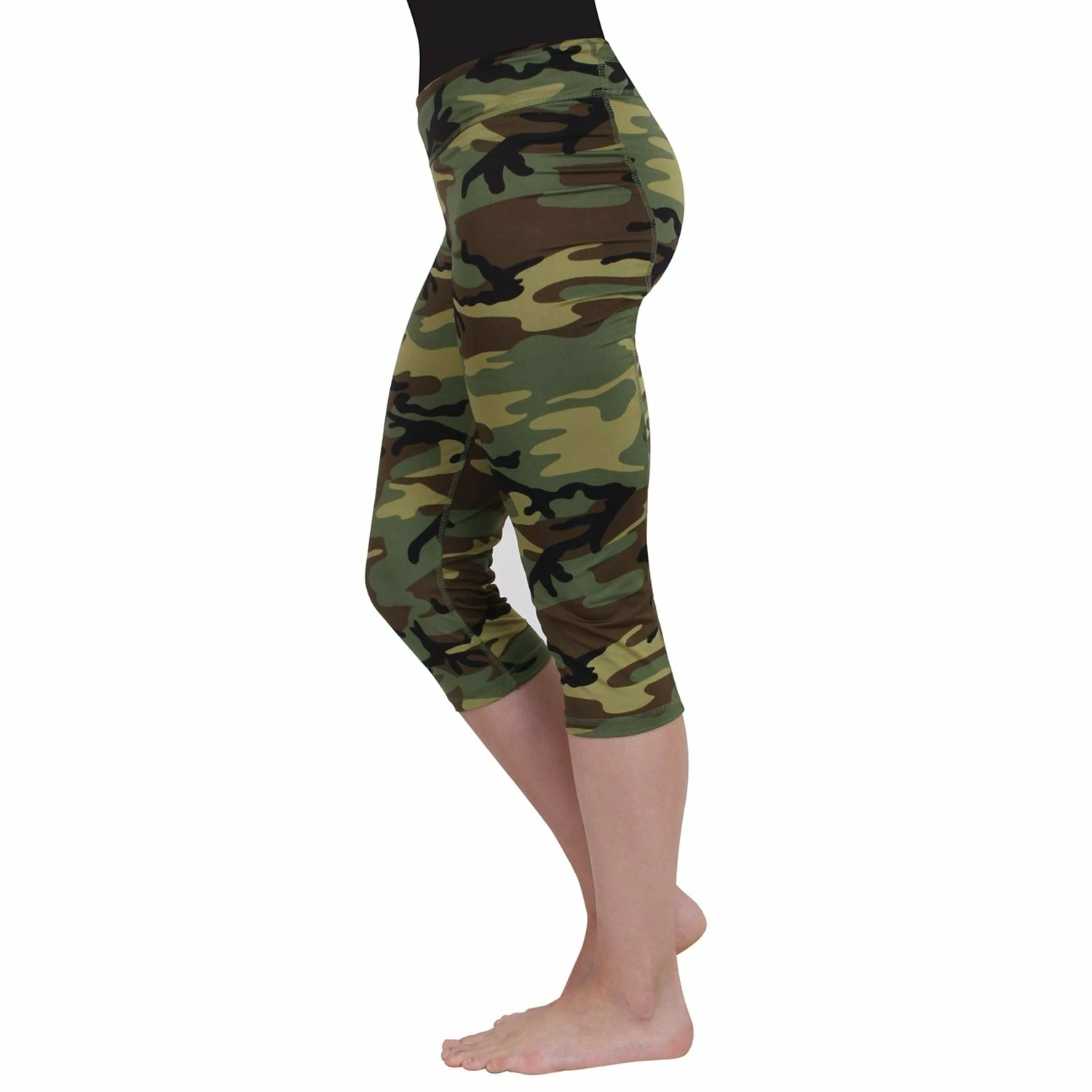 Rothco Women's Camo Workout Performance Capris 1 Rothco Women's Camo Workout Performance Capris