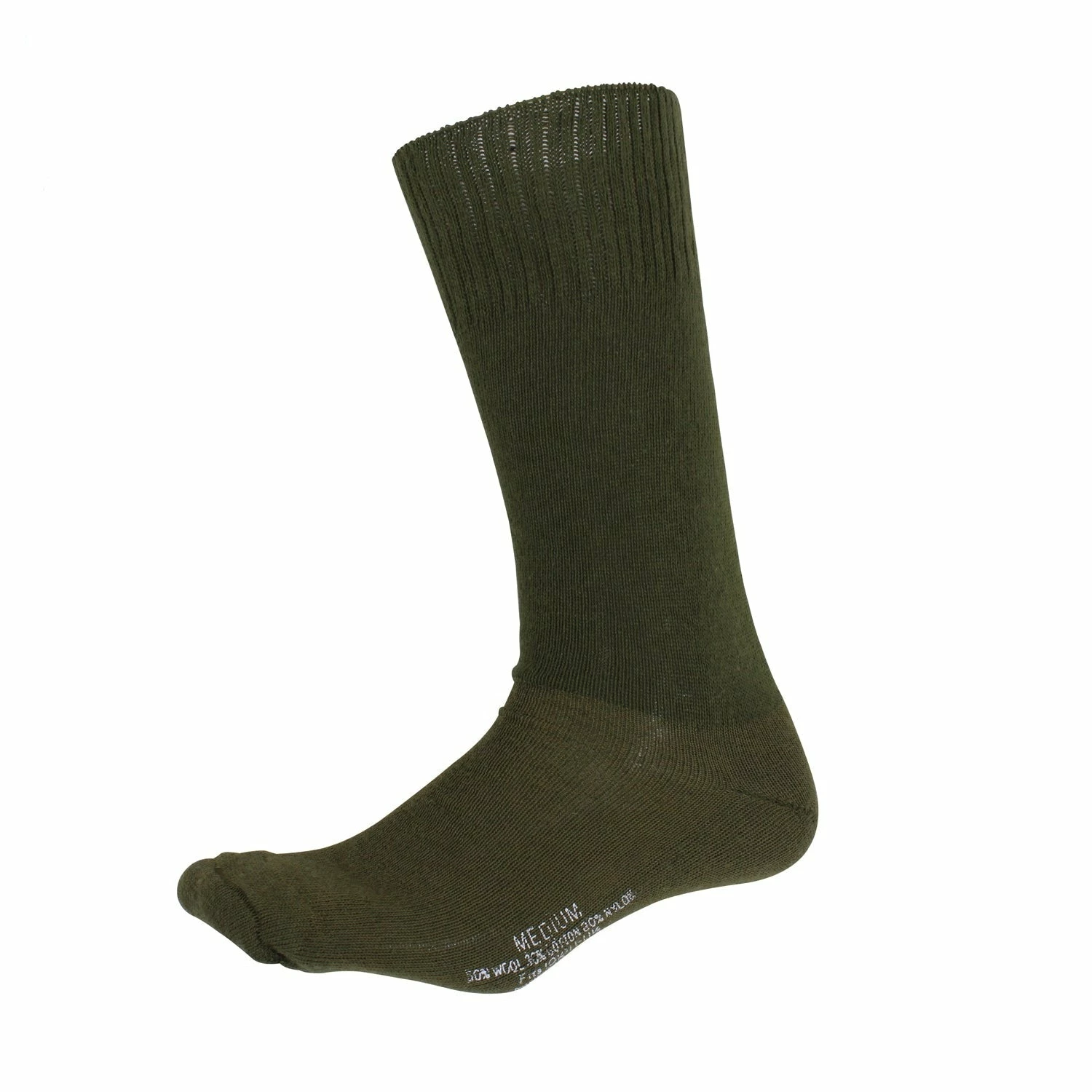 Rothco G.I. Type Cushion Sole Socks - Olive Drab 1 Rothco G.I. Type Cushion Sole Socks - Olive Drab
