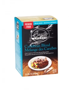 Bradley Smoker Wood Bisquettes, Premium Caribbean Blend Flavor 48pk Bradley Bisquettes