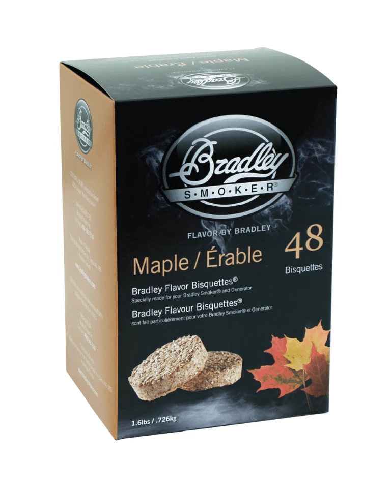 Bradley Flavor Bisquettes - Maple 48Pk 1 Bradley Flavor Bisquettes - Maple 48Pk
