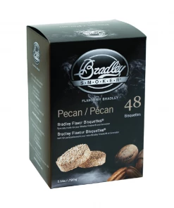 Bradley Flavor Bisquettes - Pecan 48Pk