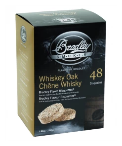 Bradley Flavor Bisquettes - Whiskey Oak 48Pk Bradley Bisquettes