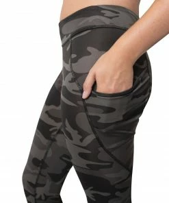 Rothco Women's Workout Performance Camo Leggings With Pockets