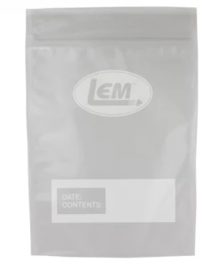 LEM ZIPPER TOP VACUUM BAGS - 11 Inch X 16 Inch GALLON SIZE Food & Food Storage