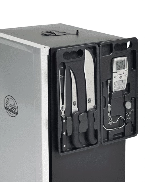 Bradley Accessories Bradley Smoking Tools, 5 Pieces: Butcher Knife, Boning Knife, Fork, Sharpener And Digital Thermometer 3 Bradley Accessories Bradley Smoking Tools, 5 Pieces: Butcher Knife, Boning Knife, Fork, Sharpener And Digital Thermometer