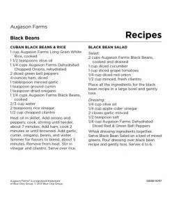 Food & Food Storage Augason Farms Black Beans