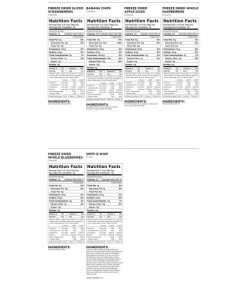 Augason Farms Freeze Dried Fruit & Vegetable Pail Combo