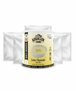 Food & Food Storage Augason Farms Corn Chowder Soup Super Can 8 Food & Food Storage Augason Farms Corn Chowder Soup Super Can
