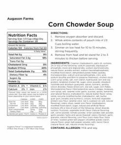 Food & Food Storage Augason Farms Corn Chowder Soup Super Can 9 Food & Food Storage Augason Farms Corn Chowder Soup Super Can