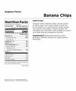 Augason Farms Banana Chips 18 Augason Farms Banana Chips