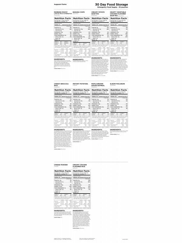 Augason Farms 1-Year 1-Person Emergency Evacuation Food Supply Kit 4 Augason Farms 1-Year 1-Person Emergency Evacuation Food Supply Kit