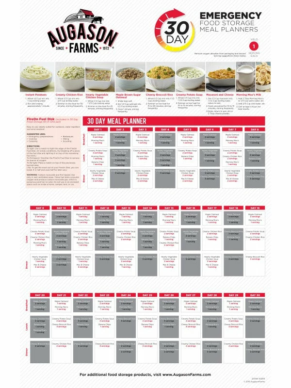 Augason Farms 1-Year 1-Person Emergency Evacuation Food Supply Kit 5 Augason Farms 1-Year 1-Person Emergency Evacuation Food Supply Kit