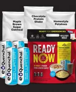 AUGASON FARMS READY NOW 24-Hour 1-Person Food & Water Supply (Homestyle) Food & Food Storage