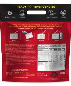 Food & Food Storage AUGASON FARMS READY NOW 24-Hour 1-Person Food & Water Supply (Steakhouse)