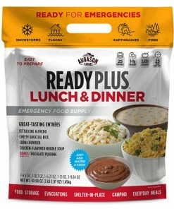 AUGASON FARMS READY PLUS Lunch & Dinner Emergency Food Supply