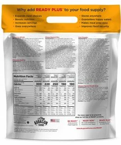 AUGASON FARMS READY PLUS Lunch & Dinner Emergency Food Supply