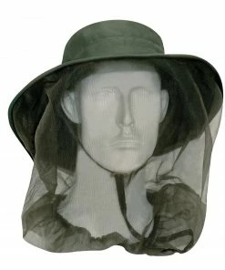 Rothco Adjustable Boonie Hat With Mosquito Netting - Olive Drab - One Size