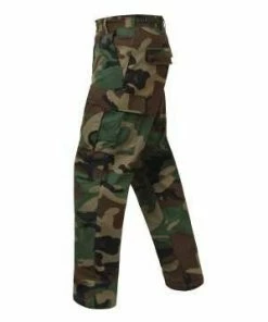 Rothco Rip-Stop BDU Pant - Woodland Camo
