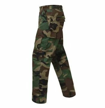 Rothco Rip-Stop BDU Pant - Woodland Camo 2 Rothco Rip-Stop BDU Pant - Woodland Camo